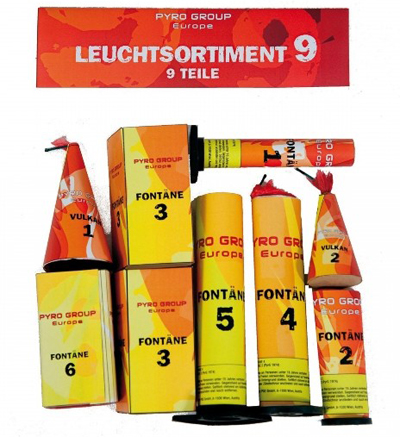 Leuchtsortiment
